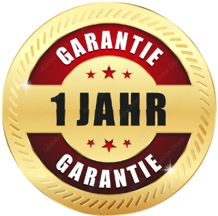 1 Jahr Garantie